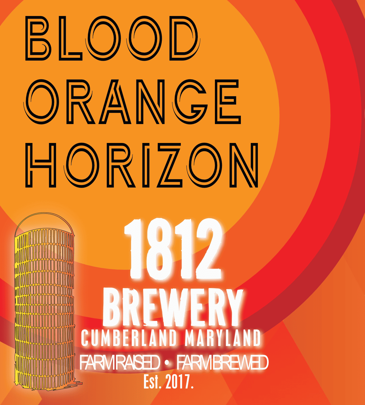 Blood Orange Horizon beer.
