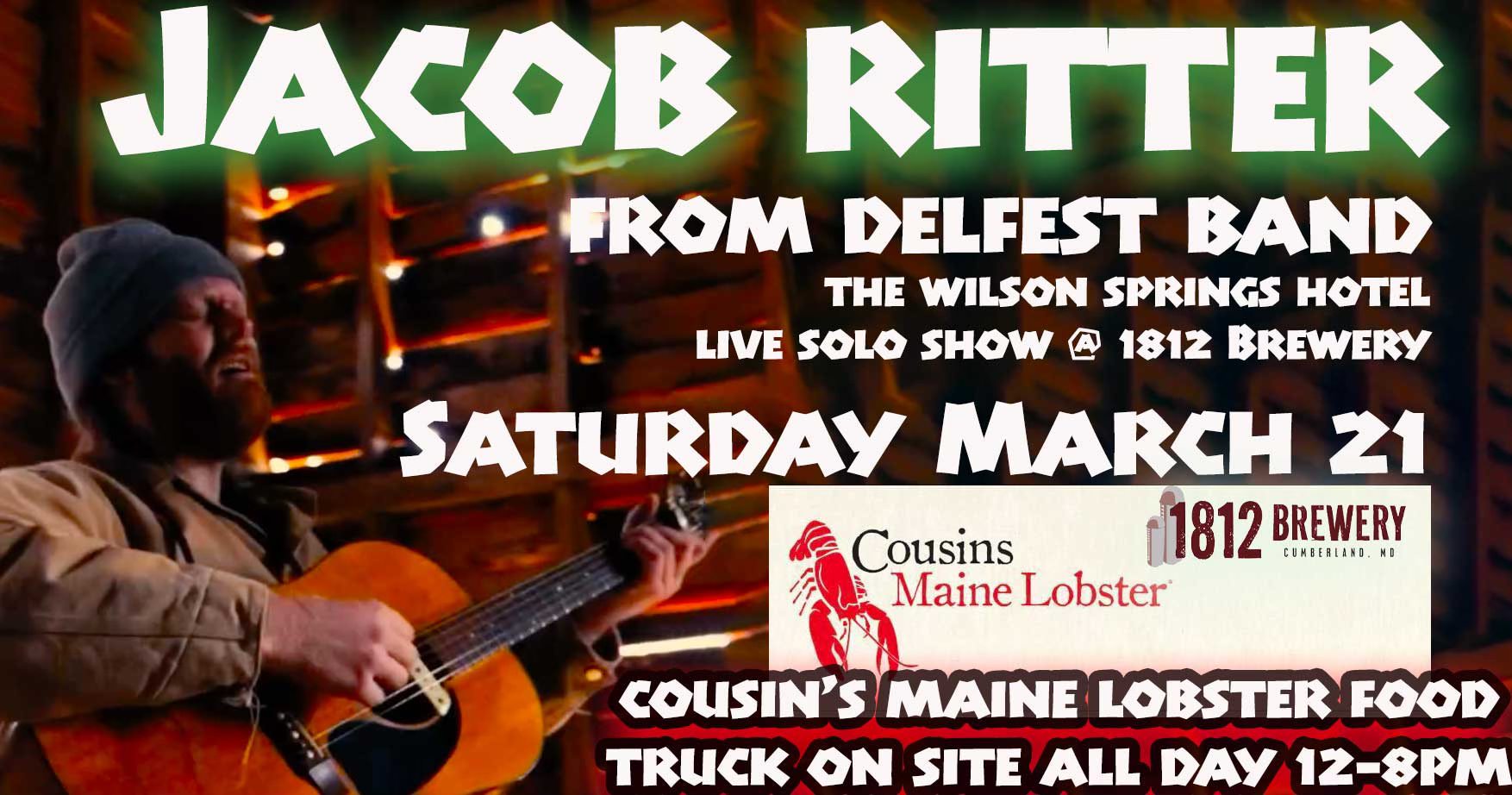 Jacob Wilson Spring Jacob Ritter (Of Wilson Springs Hotel) + THE LOBSTER FOOD TRUCK! - 1812 ...