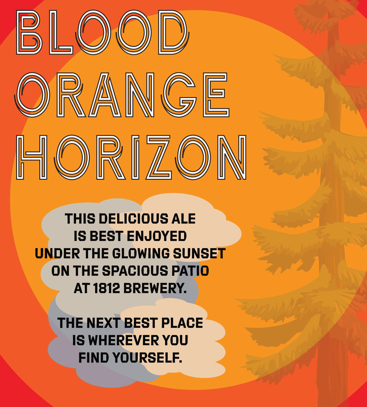 Blood Orange Horizon Ale.