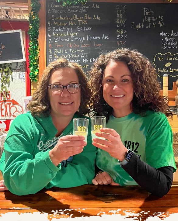 Amy and Gina, the bar managers.